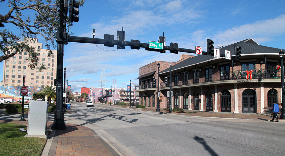 Downtown Lake Charles 27 December 2020